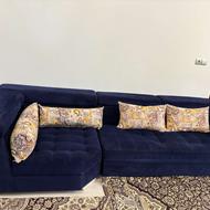 مبل راحتی ال 7 نفره ولی ده نفر هم میشه استفاده کرد