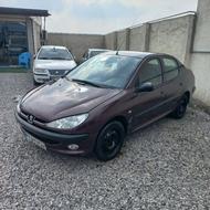 پژو 206 SD (صندوق دار) 1397 بادمجونی