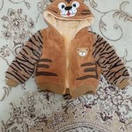 کاپشن مخملی ببری خیلی گرم زیبا