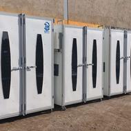 دستگاه خشک کن میوه سبزی اسلایسر هیتر گلخانه ای