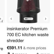 خردکن زباله امریکایی سینک دوقلو