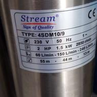 پمپ شناور 2اینج 2اسب سیمپیچ 100مسی و ارتفاع48متر