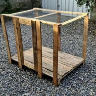 قفس چوبی نو و محکم