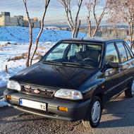 پراید 86 مشکی دوگانه‌کارخانه