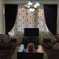 پرده حریر کاملا سالم و زیبا