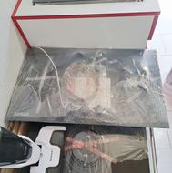 اجاق گاز صفحه ای 3 شعله شیشه مرسین