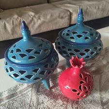 شکلات خوری و انار دکوری