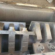 اسیاب دهنه 60 ساخت چراغی تیغه ها تازه تعویض