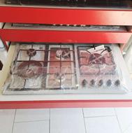 اجاق گاز صفحه ای 5 شعله مرسین استیل طرح بوش