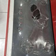 اجاق گاز صفحه ای 5 شعله شیشه جنرال