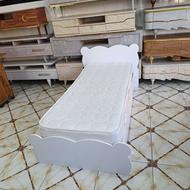 تخت و خواب نوجوان همراه تشک ایپک در حد صفر