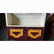 کابینت دوتیکه، قسمت ساده و قسمت آب چکان