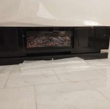 میز ال سی دی شومینه دار