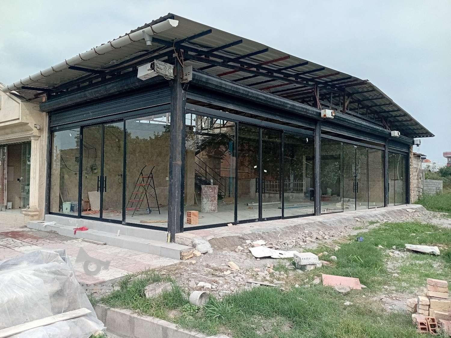 نصب شیشه سکوریت وکرکره برقی