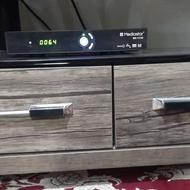 میزتلویزیون شیشه ای و چوبی اورجینال محکم ونشکن