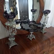 ست سه تیکه کریستال چک