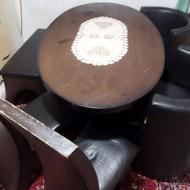 میز غذاخوری 6نفره چوب راش هست