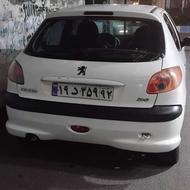 206 مدل 88 تمیز