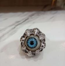 فروش انگشتر مردونه چشم زخم استیل