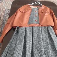 سارفن و کت چرم سارفن پشمی یکبار پوشیدع شده