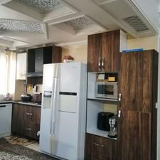 کابینت ام دی اف به همراه گاز پنج شعله وهود وسینک دو کاسه