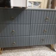 تخت کلاسیک و جدید همراه کمد ست