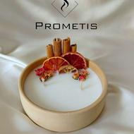 شمع دارچین ، لیمو و پرتقال