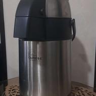 فلاسک پمپی استیل Capris دماغ پنگوئنی 2.5 لیتری