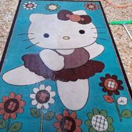 فرش فانتزی کیتی در حد کارکرده سالم