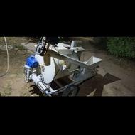 دستگاه فوم بتن سه فاز تک محور تمام اتوماتیک صفر نو اماده