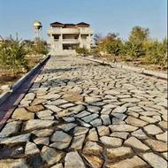 اجرای سنگ فرش،جدول،کفپوش