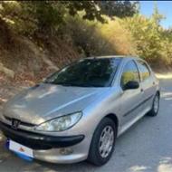 پژو 206 فرانسه مدل 84 تک برگ سند بی رنگ