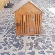 یه کلبه زیبا ام دی اف مخصوص نگهداری حیوانات خونگی