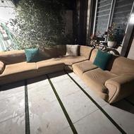 مبل ال درحد نو 7 نفره تشک دوبل