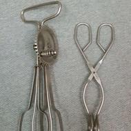 هَمزن ، انبر کیک پزی آمریکایی آنتیک .