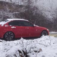 بی ام و بسیار زیبا تک رنگ سلطان جاده