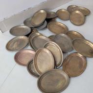 سینی تعارفی روس تزاری دو مهر فوق بکر