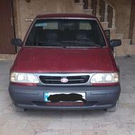 پراید صبا (صندوقدار) بنزینی 1384 قرمز