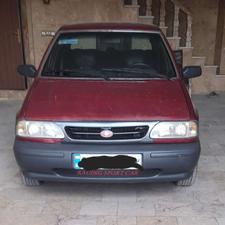 پراید صبا (صندوقدار) بنزینی 1384 قرمز