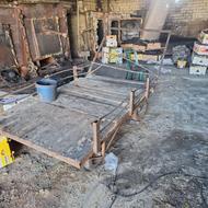 گاری 4 چرخ متحرک