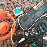 هدفون کارکرده تعمیری وسایل برقی کابل