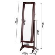 آینه قدی متحرک تاشو