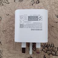 شارژر اصل سامسونگ 25 وات نو نو با گارانتی