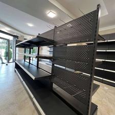 شلف چوب و فلز قفسه خودایستا قفسه فلزی قفسه هایپری قفسه انبار