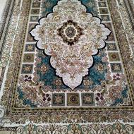 فرش نگین مشهد 9 متری در حد نو بسیار خوش نقش