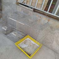 دوعدد قفس پرنده بزرگ