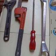 لوله گیر 14المان،پیچگوشتی ژاپن،قفلی 10,رینگ المان30/32