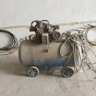 پمپ باد،دستگاه برش تیرآهن یونیت دار،دینام 15اسب