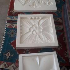 قالب گچبری پی وی سی سیلیکونی پلیمری ژله‌ای