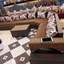 مبل ال دسته دوبل 7نفره مبلمان پارادایس بارنگبندی مختلف